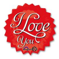 Фигура Звездочка I Love You