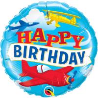 Круг HBD Самолеты винтаж