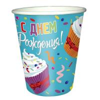 Стаканы С ДР Капкейки