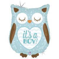 Фигура IT'S A BOY Сова голубая