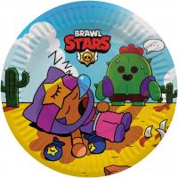 Тарелки Brawl Stars Команда бойцов