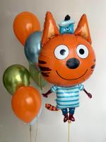 Сет воздушных шаров Три кота Коржик
