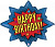 Фигура HBD Яркий взрыв