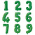 Цифра 26" Зеленая