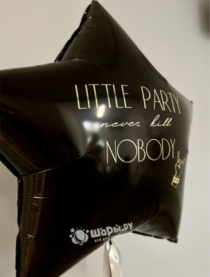 Звезда Little party черная