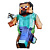 Фигура Minecraft Человек Пиксельный