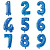 Цифра 26" Синяя