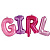 Фигура-надпись GIRL