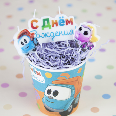 Свечи С ДР Грузовичок Лёва