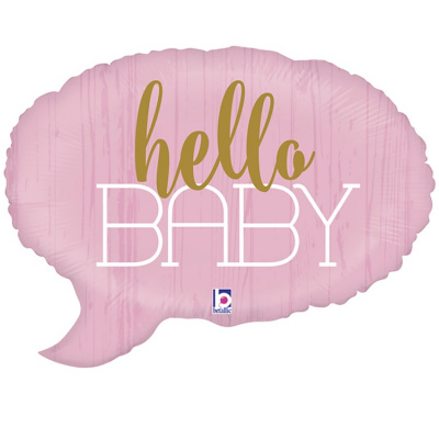 Фигура HELLO BABY Спич бабл розовая