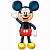 Ходячая фигура Disney Микки Маус приветливый