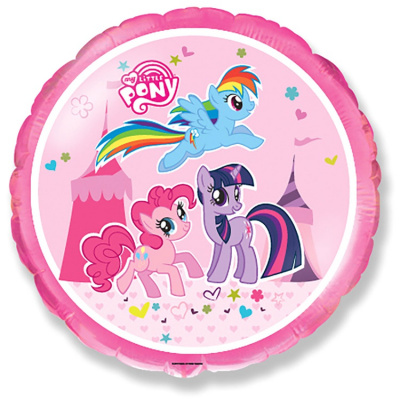 Круг My Little Pony на прогулке