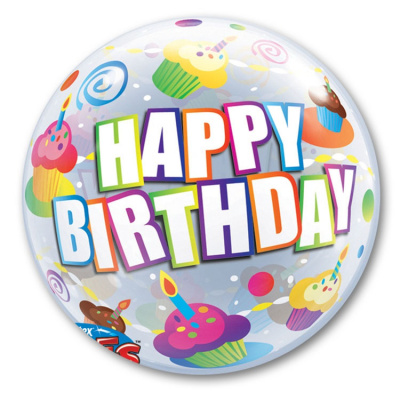 Шар-сфера Bubble HBD Кексы разноцветные