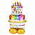 Ходячая фигура HBD Торт