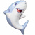 Фигура Весёлая акула Фигура Весёлая акула