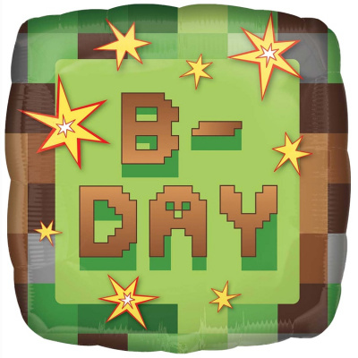 Квадрат TNT Party B-DAY Пиксели