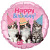 Круг HBD Котята
