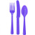 Столовые приборы Purple