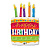 Фигура HBD Торт со свечками
